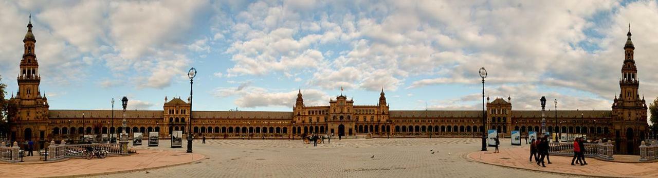 Las Cruzadas Melia-Plaza De Espana Sevilla Exteriör bild