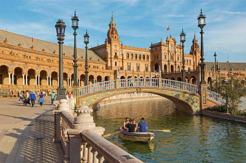 Las Cruzadas Melia-Plaza De Espana Sevilla Exteriör bild